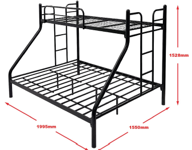 Family Loft Metal Bedframe